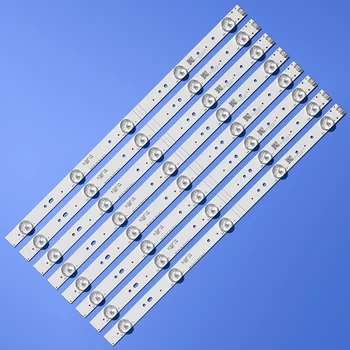 ТВ Лампа Светодиодные полосы подсветки для Telefunken TF-LED43S27T2 Bar Line Kit Band Array 5800-W43001-3P00 5800-W43001-5P00 VER02.00
