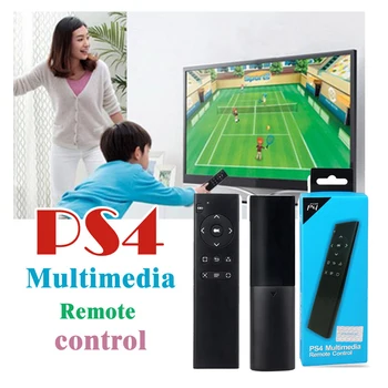 Ультратонкий беспроводной мультимедийный пульт дистанционного управления 2.4G для Playstation 4 для игровой консоли PS4 / DVD Video Remote Control