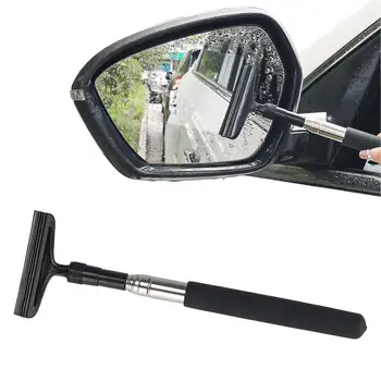 Универсальный автомобильный стеклоочиститель зеркала заднего вида телескопический автоматический скребок для зеркал выдвижное зеркало телескопический стеклоочиститель для автомобиля RV SUV Sedan