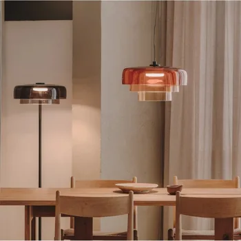 Уровни Подвесной светильник Nordic Простой скандинавский стеклянный светильник для ресторана Красочный свет Украшение дома прикроватная тумбочка для спальни
