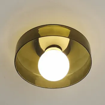 французский ретро потолочный светильник минималистичный входной стеклянный светильник кабинет проход коридор балконные светильники гостевая комната прихожая светильники светильники