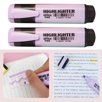 Хайлайтер Для защиты глаз Гладкий рисунок Быстросохнущая новинка Цветная пастельная ручка для рисования для школы 4