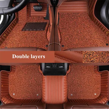Хорошее качество! Изготовленные на заказ специальные автомобильные коврики для Audi Q8 2023-2019 водонепроницаемые двухслойные ковры для Q8 2021, бесплатная доставка