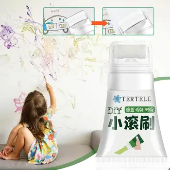 Цвета Стена Маленькая роликовая кисть Краска Ремонт внутренних стен Ремонт домашних стен Граффити Защита окружающей среды Краска 4