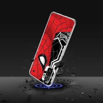Чехол для мстителей Человека-паука для Xiaomi Redmi 10C 9C 10 9 Prime K40 8 9A 9i 9T K20 Pro 10X 7 7A 8A 6 6A K30 S2 TPU Мягкий чехол для телефона 5