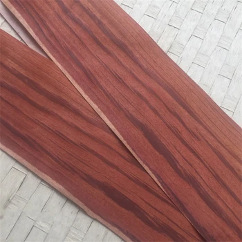 Шпон натурального дерева Красный палисандр для мебели около 18 см x 2,5 м 0,2 мм Q/C