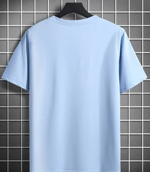 Элегантная повседневная винтажная свободная футболка оверсайз для мужчин индивидуальная мужская футболка с логотипом бренда, прессованная и дышащая мужская футболка 0