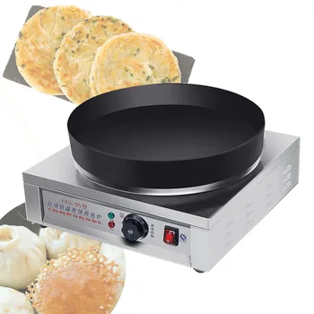  Электрическая машина для приготовления жареных пельменей Многофункциональная печь для завтрака / Коммерческая машина для блинов с пельменями Квадратная жареная железная сковорода