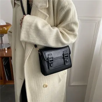 Элитная нишевая модная сумка в стиле ретро для женщин 2023 осень-зима, новый темперамент, универсальная сумка через плечо на одно плечо, эстетика 0
